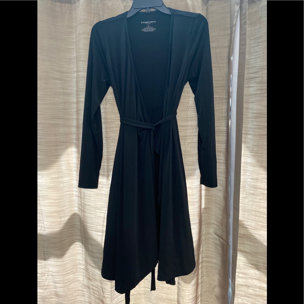 Liz Lange Maternity Wrap Dress Small - Picture 1 of 5